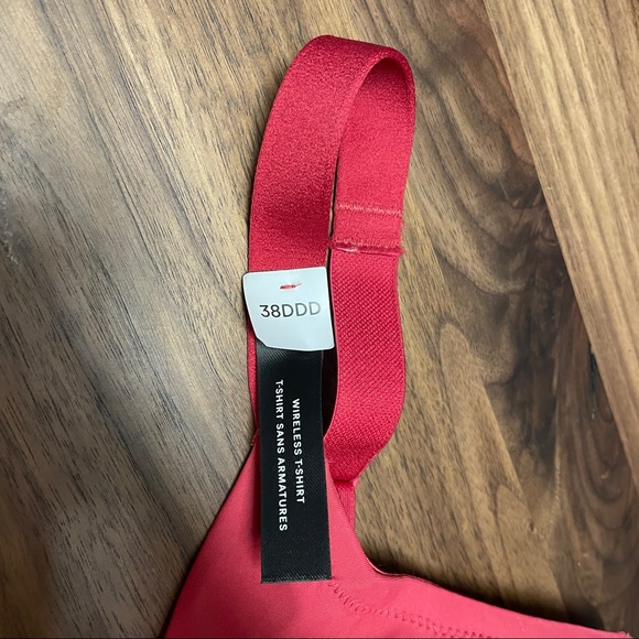 OkDeesse lingerie Bra, red, size 38DDD, new with tags, nylon and elastane - Picture 3 of 7